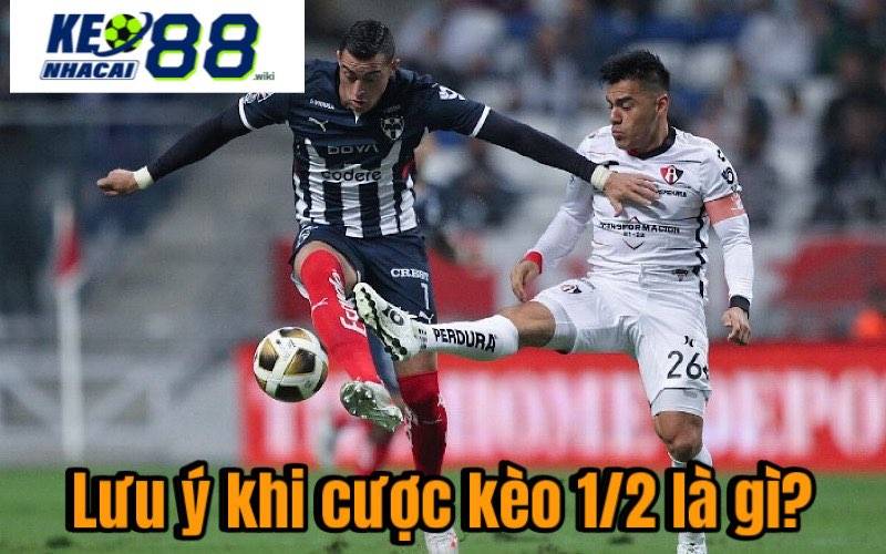 Lưu ý khi cược kèo 1/2 là gì